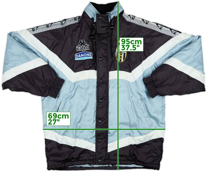 1994-95 Juventus Kappa Hooded Rain Jacket - 5/10 - (L)