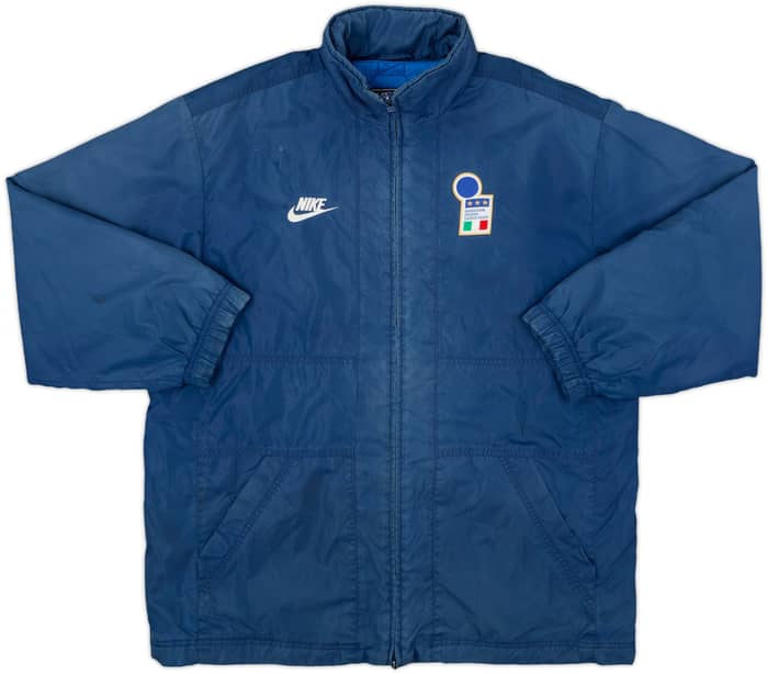 1996-97 Italy Nike Padded Bench Coat - 5/10 - (L)