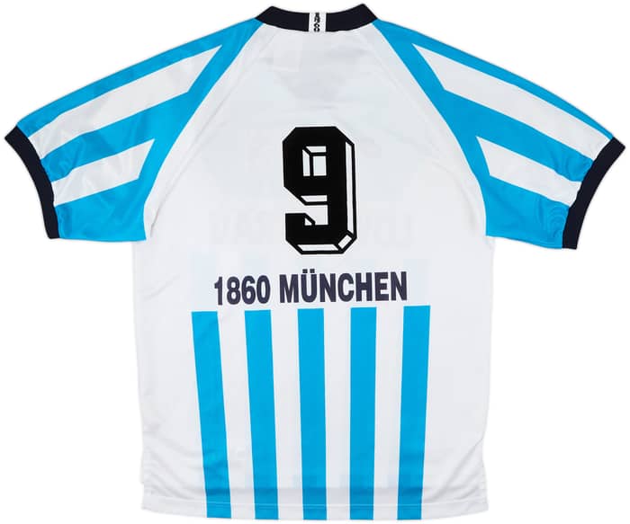 1995-96 1860 Munich Home Shirt #9 - 9/10 - (L)