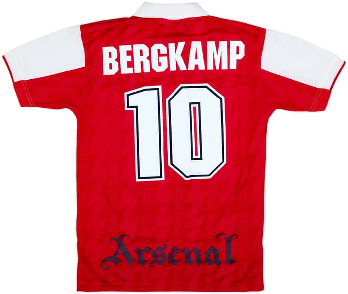 1994-96 Arsenal Home Shirt Bergkamp #10 - 7/10 - (S)