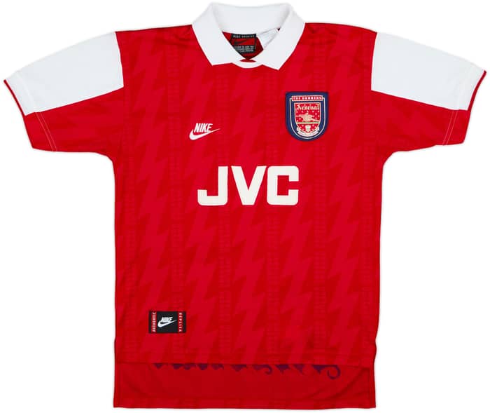 1994-96 Arsenal Home Shirt Bergkamp #10 - 7/10 - (S)