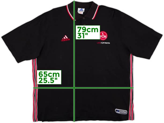 1999-00 Nurnberg adidas Polo Shirt - 8/10 - (XXL)
