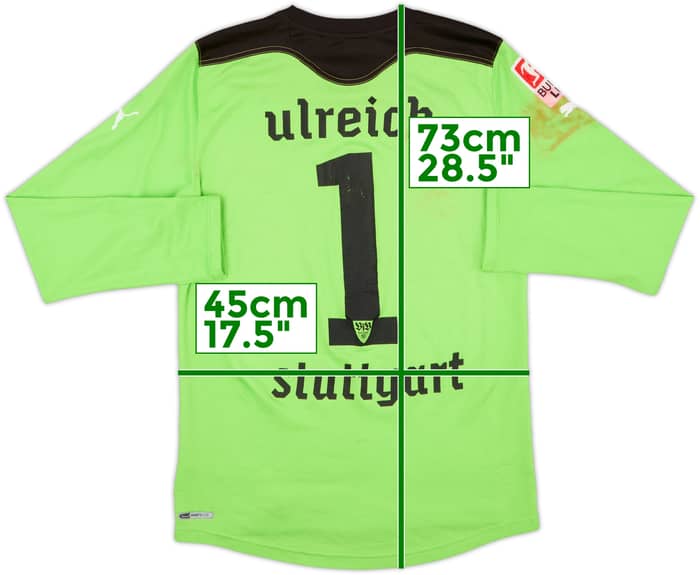 2011-12 Stuttgart GK Shirt Ulreich #1 - 4/10 - (S)
