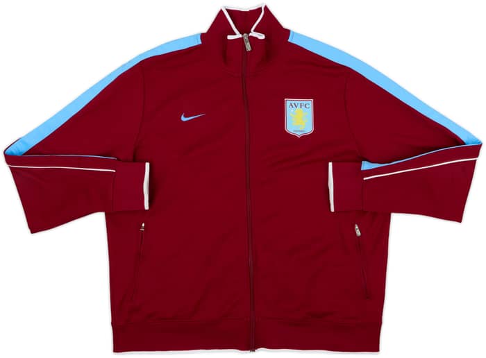 2011-12 Aston Villa Nike Track Jacket - 8/10 - (XXL)