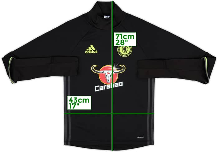 2016-17 Chelsea adidas Drill Top - 7/10 - (XS)