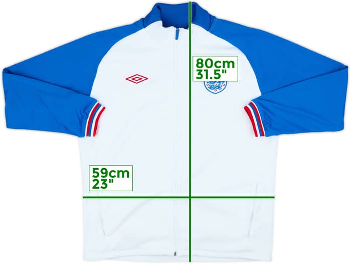 2010-11 England Umbro Track Jacket - 8/10 - (XL)