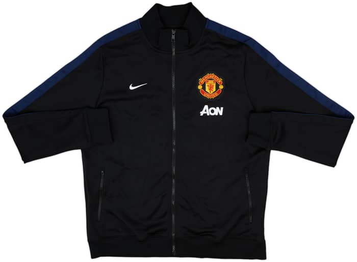 2013-14 Manchester United Nike Track Jacket - 10/10 - (XL)