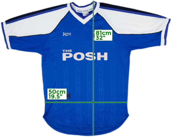2000-01 Peterborough Home Shirt - 8/10 - (M)