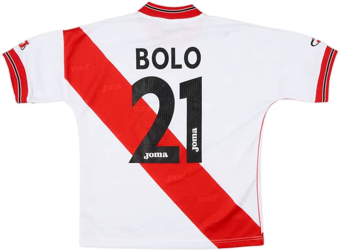 1999-00 Rayo Vallecano Home Shirt Bolo #21 - 8/10 - (L.Boys)