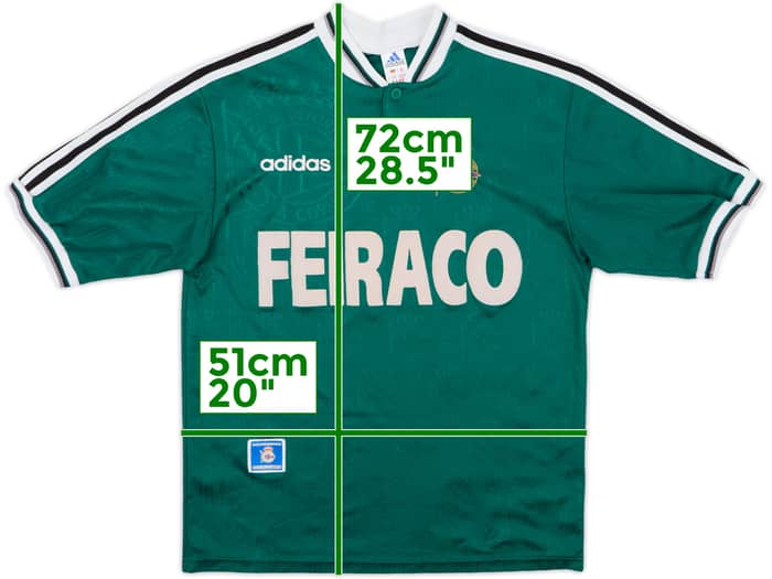 1996-98 Deportivo de La Coruna Away Shirt - 8/10 - (M)