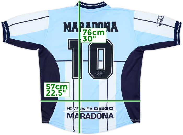 2001 Diego Maradona Fila Farewell Shirt Maradona #10 - 5/10 - (M)