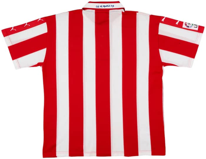 1997-98 Atletico Madrid Home Shirt - 6/10 - (L)