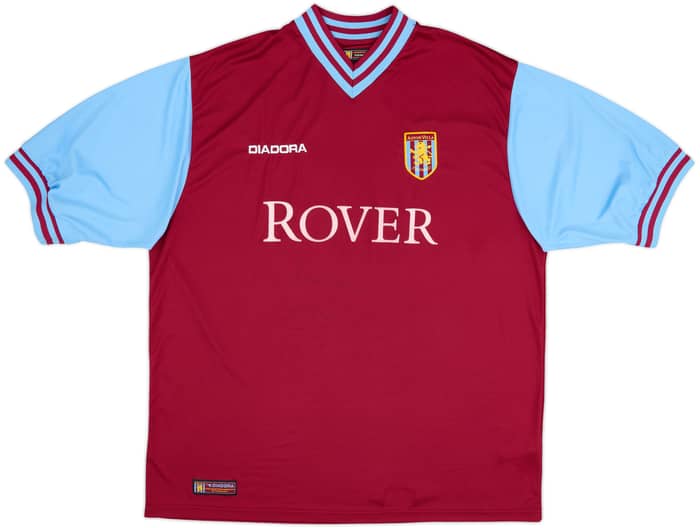 2002-03 Aston Villa Home Shirt - 8/10 - (XL)