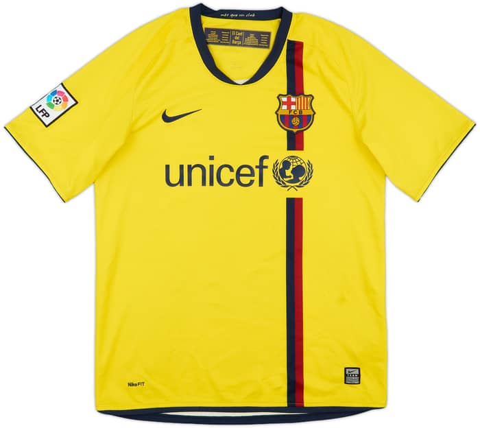 2008-10 Barcelona Away Shirt Toure Yaya #24 - 5/10 - (M)