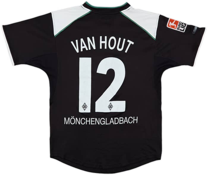 2002-03 Borussia Monchengladbach Away Shirt Van Hout #12 - 7/10 - (S)