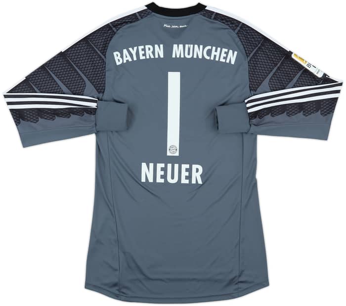 2014-15 Bayern Munich GK Shirt Neuer #1 - 7/10 - (S)