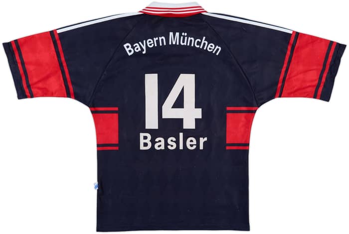 1997-99 Bayern Munich Home Shirt Basler #14 - 8/10 - (S)