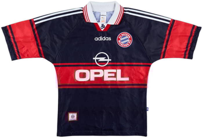 1997-99 Bayern Munich Home Shirt Basler #14 - 8/10 - (S)