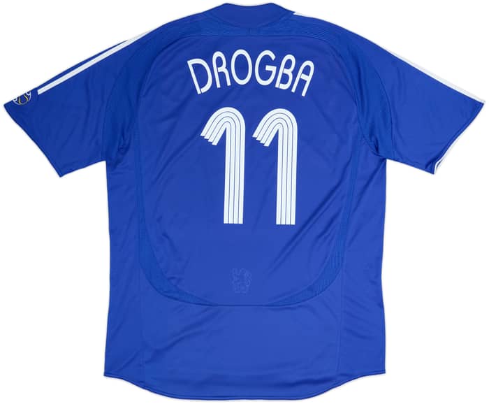 2006-08 Chelsea Home Shirt Drogba #11 - 8/10 - (XL)