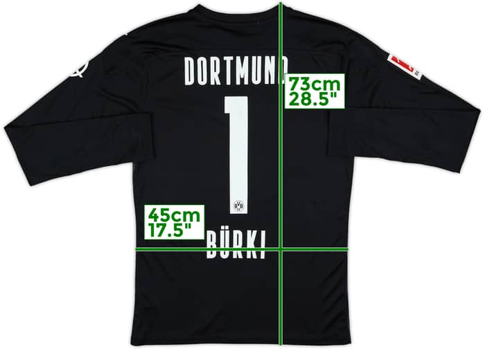 2020-21 Borussia Dortmund GK Shirt Burki #1 - 5/10 - (M)