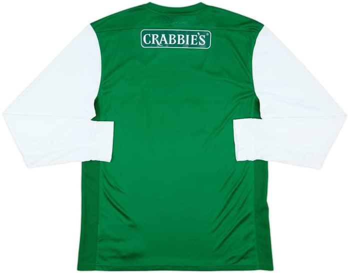 2013-14 Hibernian Home L/S Shirt - 7/10 - (L)