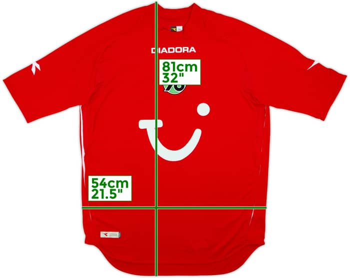 2006-07 Hannover 96 Home Shirt - 8/10 - (XL)