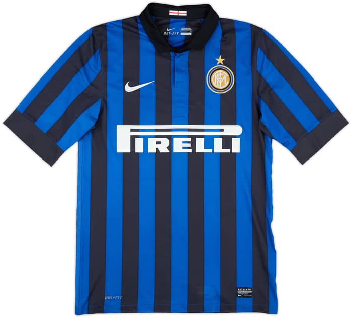 2011-12 Inter Milan Home Shirt Milito #22 - 6/10 - (S)