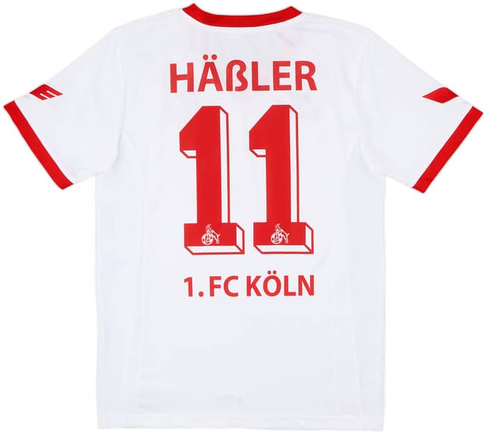 2013-14 FC Koln Home Shirt Hassler #11 - 5/10 - (M)