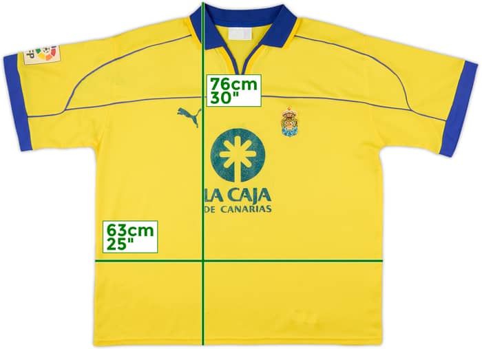 2002-03 Las Palmas Home Shirt - 5/10 - (L)