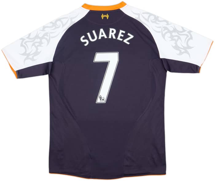 2012-13 Liverpool Third Shirt Suarez #7 - 8/10 - (L)