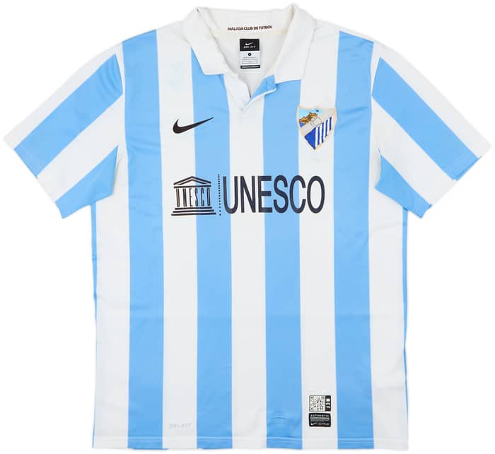 2012-13 Malaga CL Home Shirt - 4/10 - (L)