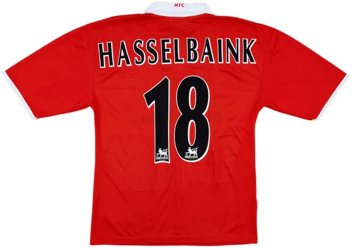 2004 Middlesbrough Home Shirt Hasselbaink #18 - 6/10 - (S)