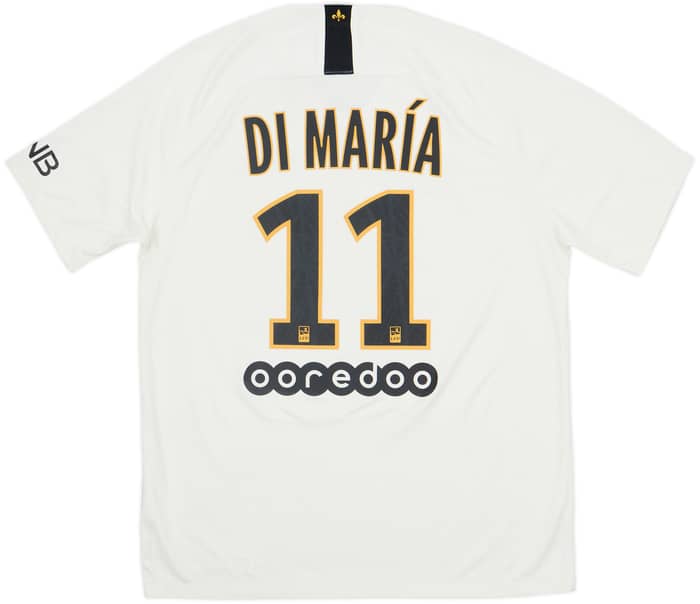 2018-19 Paris Saint-Germain Away Shirt DiMaria #11 - 8/10 - (L)