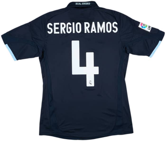 2009-10 Real Madrid Away Shirt Sergio Ramos #4 - 8/10 - (S)