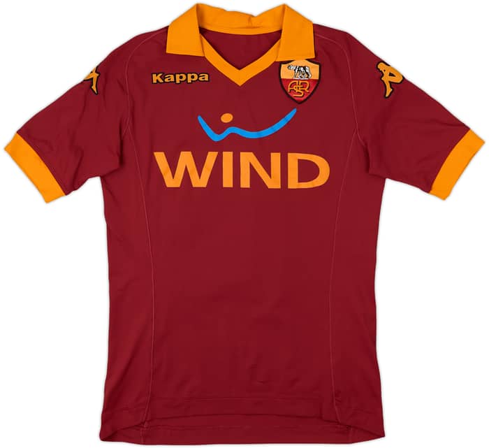2012-13 Roma Home Shirt De Rossi #16 - 10/10 - (S)