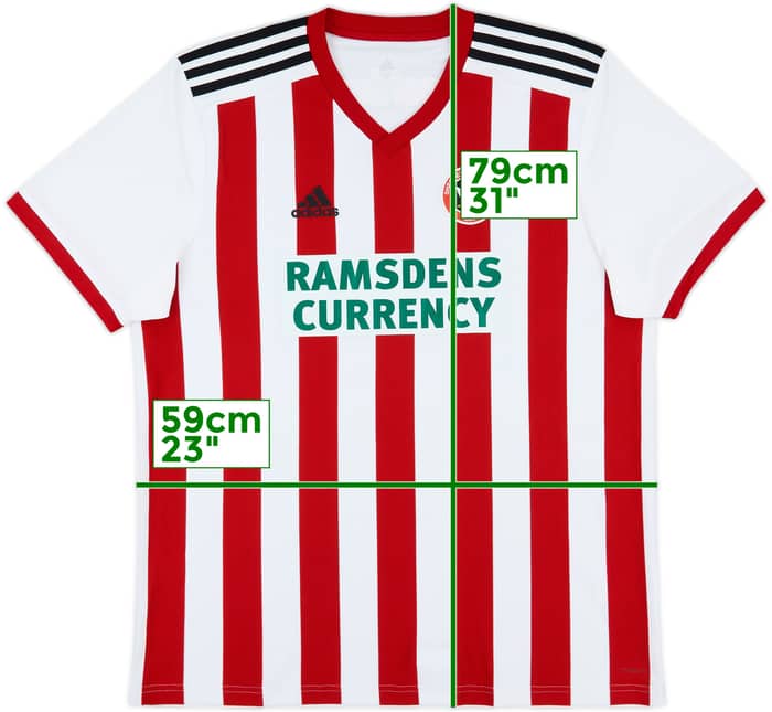 2018-19 Sheffield United Home Shirt - 8/10 - (XL)