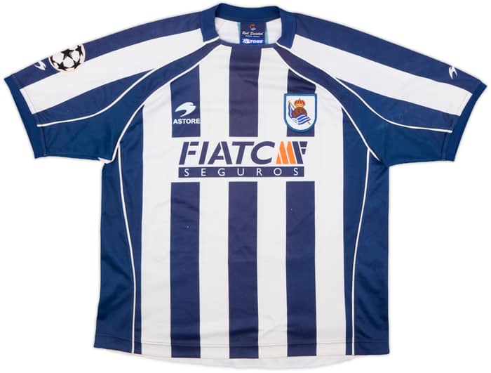 2003-04 Real Sociedad Home Shirt - 6/10 - (XL)