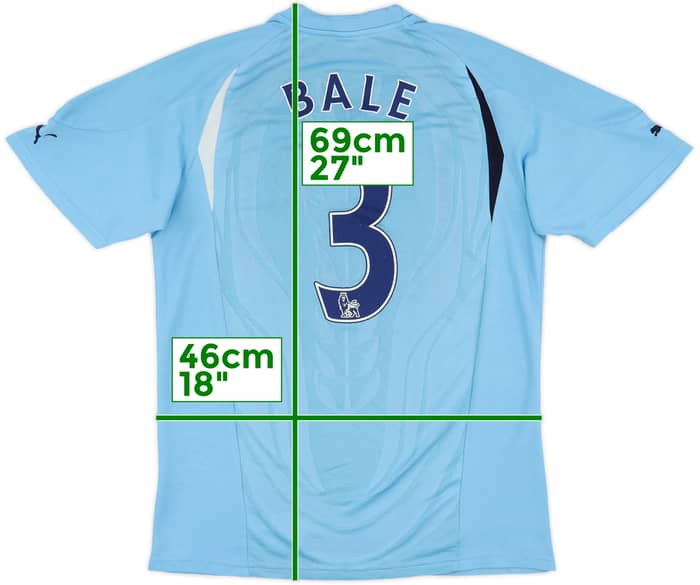 2010-11 Tottenham Away Shirt Bale #3 - 6/10 - (S)