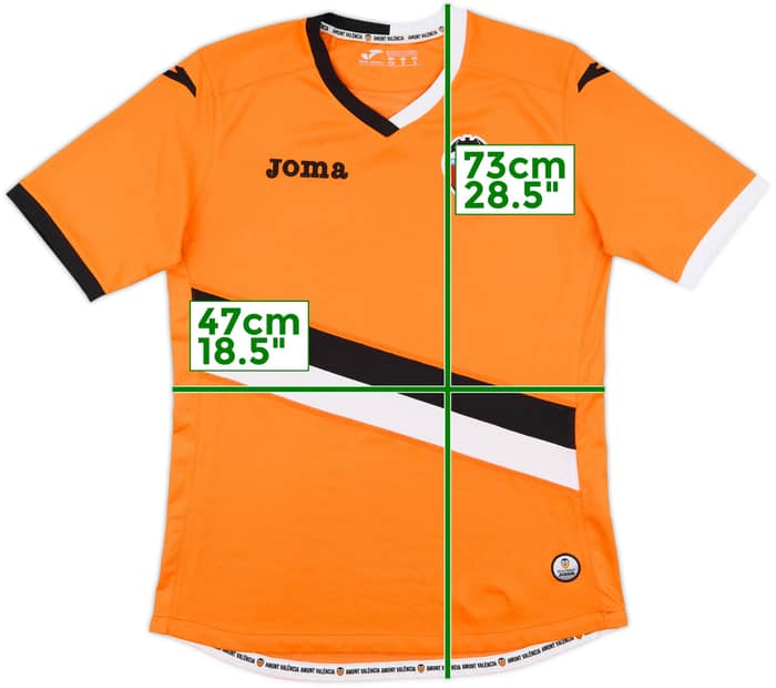 2013-14 Valencia Away Shirt - 8/10 - (S)