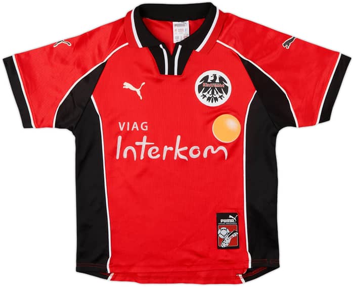 1999-00 Eintracht Frankfurt Centenary Home Shirt - 7/10 - (XL.Boys)