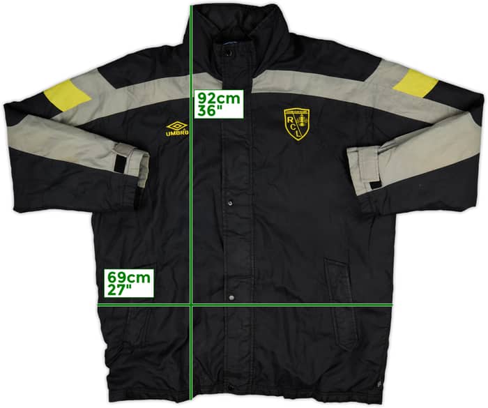 2000-01 Lens Umbro Padded Bench Coat - 7/10 - (XL)