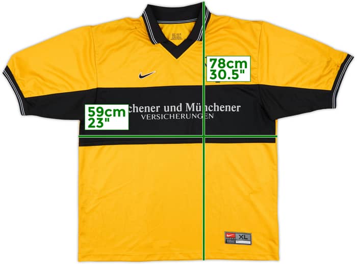 1999-00 Alemannia Aachen Home Shirt - 4/10 - (XL)