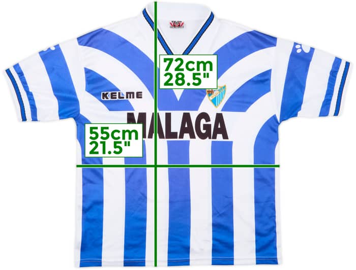 1997-98 Malaga Home Shirt - 6/10 - (L)