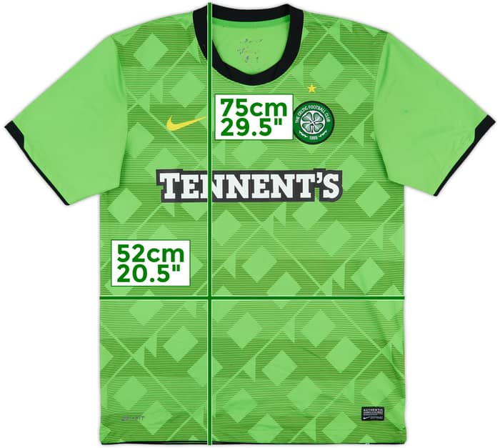 2010-11 Celtic Away Shirt - 7/10 - (M)