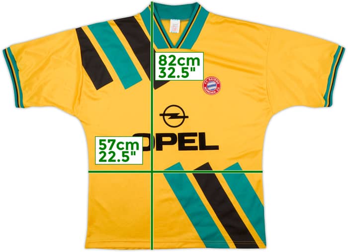 1993-96 Bayern Munich Away Shirt - 8/10 - (XL)