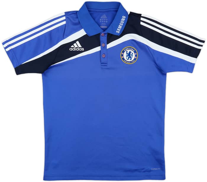 2009-10 Chelsea adidas Polo Shirt - 8/10 - (S)