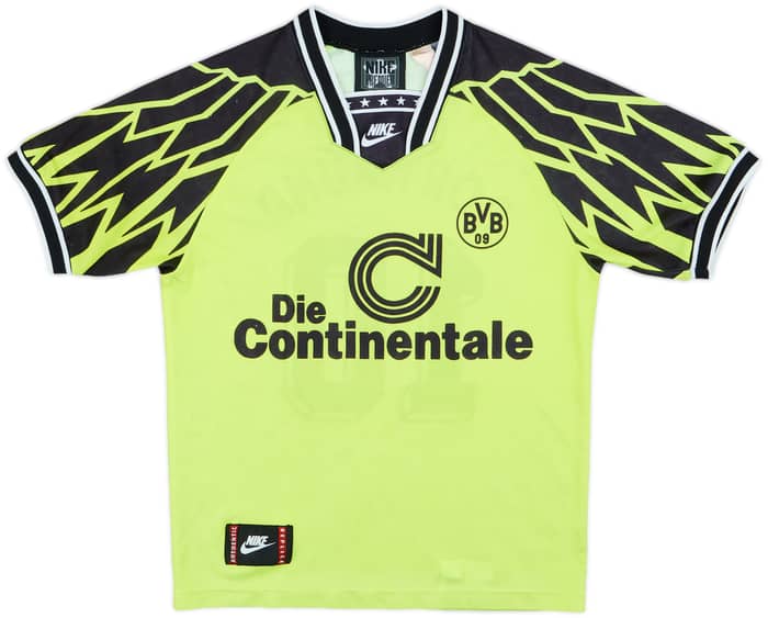 1994-95 Borussia Dortmund Home Shirt #10 - 7/10 - (L.Boys)