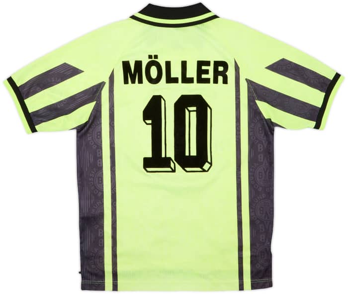 1996-97 Borussia Dortmund Home Shirt Moller #10 - 4/10 - (S)