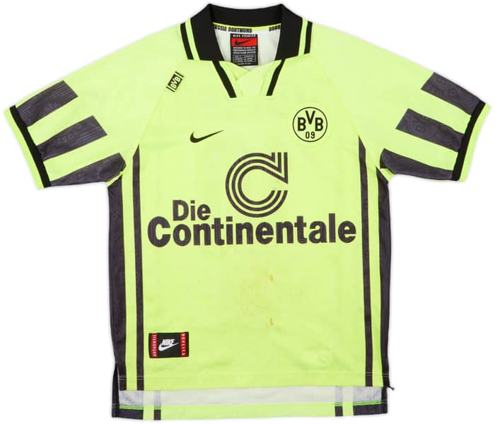 1996-97 Borussia Dortmund Home Shirt Moller #10 - 4/10 - (S)