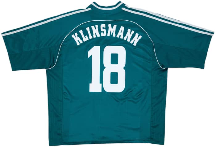 1998-00 Germany Away Shirt Klinsmann #18 - 8/10 - (XXL)